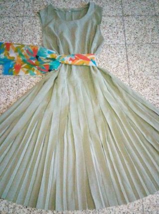 robe plissée
