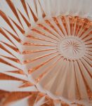 Saladier en verre rose