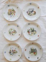 6 assiettes à dessert Seltmann Weiden