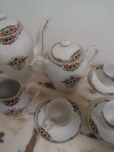 Service à café en porcelaine