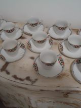 Service à café en porcelaine