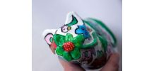 Chat papier mâché pièce unique signée 