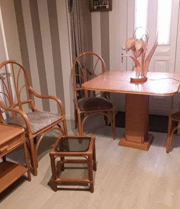 mobilier en rotin