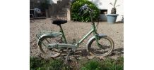 ANCIEN MINI VÉLO PLIANT ENFANT "JACQUES ANQUETIL" 
