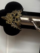 Crucifix bois et métal