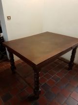 Table salle à manger rustique chêne massif