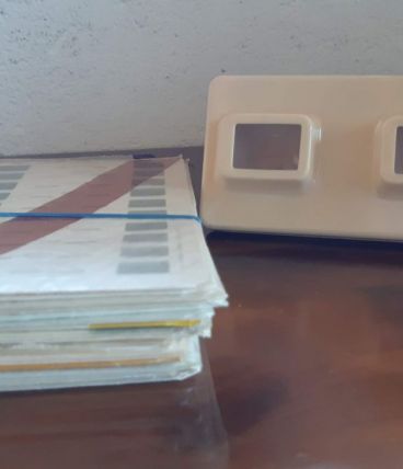 Stéréoscope Lestrade Simplex + 25 cartes