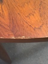 table a rallonge en palissandre scandinave