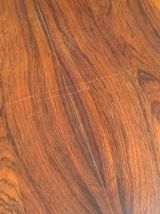 table a rallonge en palissandre scandinave
