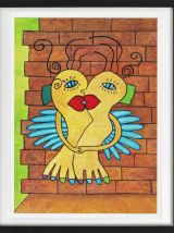 Affiche poster pour décoration murale Amour amoureux.