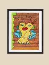 Affiche poster pour décoration murale Amour amoureux.