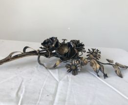 Bouquet de fleurs en laiton
