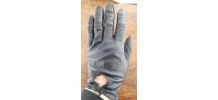Paire de gant cuir agneau femme