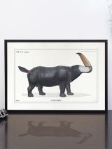 Chimère - gravure lithographie - le toucéros