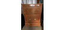 Secrétaire marque GAUTIER HAUT DE GAMME style merisier 500 E