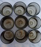 Lot 6 verres à pied vintage