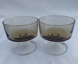 Lot 5 coupes luminarc vintage