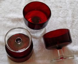 Lot 5 coupes luminarc vintage