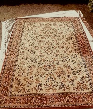 tapis  laine super Kachan années 1980