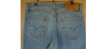 jean levis 501 fabriqué USA années 90. 33/34