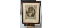 Gravure '' La toilette par PATER 