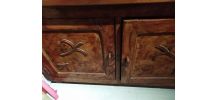 COMMODE EN BOIS MARRON
