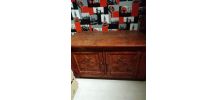 COMMODE EN BOIS MARRON