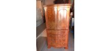 Meuble bar année 1960 travail d’ébéniste, bois massif placag