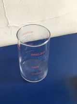 Vase - verre mesureur à cocktail vintage