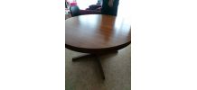 Table scandinave extensible années 60