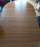 Table scandinave extensible années 60