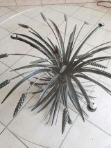 Table basse en verre (de style Coco Chanel)