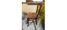 Chaise en paille 