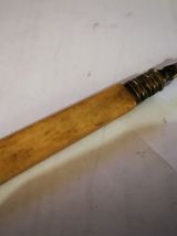 ancienne cuillère à Sucre gravée argentée