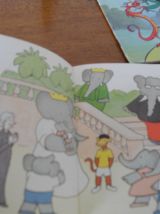 3 livres Babar, Bobi et Eglantine, Mulan Hachette Jeunesse