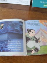 3 livres Babar, Bobi et Eglantine, Mulan Hachette Jeunesse
