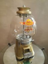 Distributeur chewing gum et bonbon 1940 a 50 . silver king f