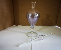 RARE testeur de PARFUM en Cristal 