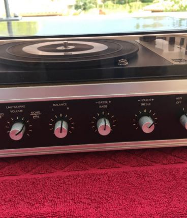 Combiné platine vinyle et ampli Dual 