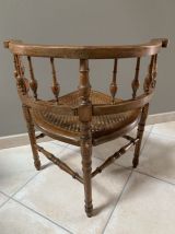 Fauteuil d'angle style Henri II