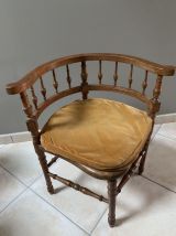 Fauteuil d'angle style Henri II