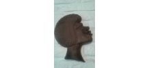 Visage africain bois 60 70,