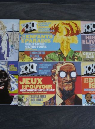 6 magazines "XXI" l'information grand format