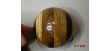 Boule vintage de levier de vitesse bois multicolore 3
