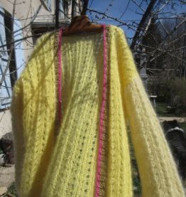 Mohair et soie