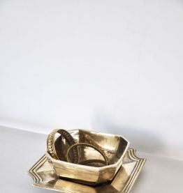 Vide poche 2 pièces en Bronze