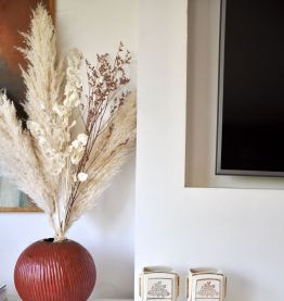 2 vases et 1 pendule 