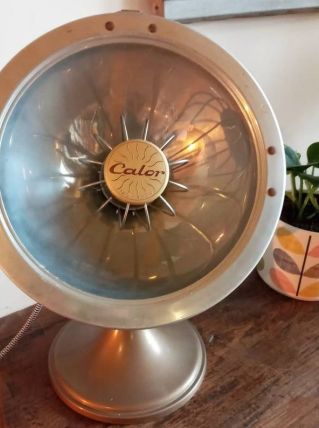 Lampe vintage ancien radiateur calor