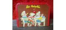 Valisette en carton "les triplés"