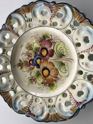 plat faience 